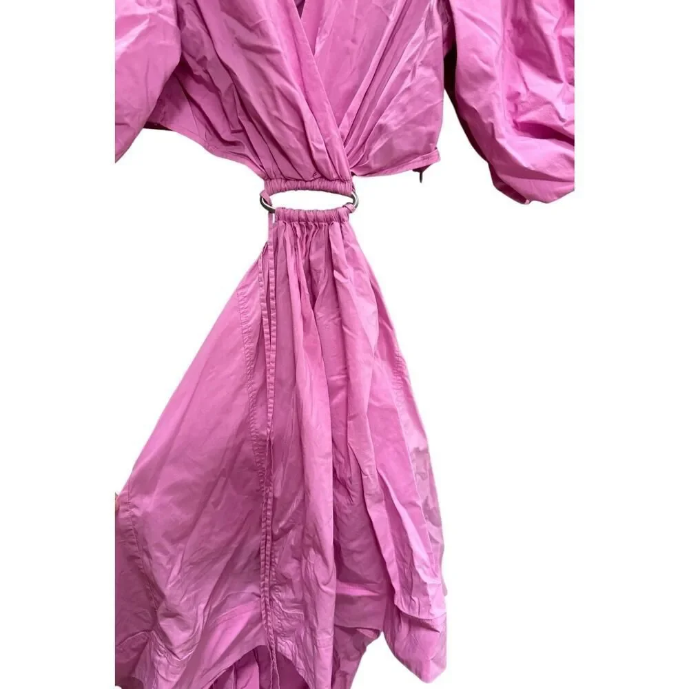 Jonathan Simkhai Aulora Cutout Mini Dress - Size M - NWT - Picture 6 of 8